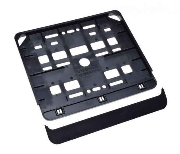 Ramka Tablicy Rejestracyjnej Motorower Czarna Mała Motorower AA0705 