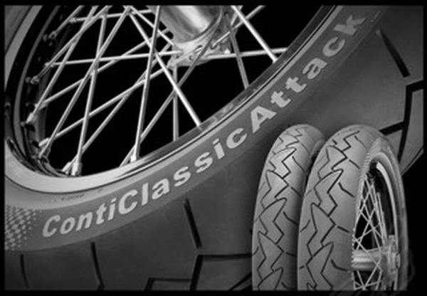 Continental Conti CLASSIC ATTACK 100/90R19 57V TL Tył DOT1020