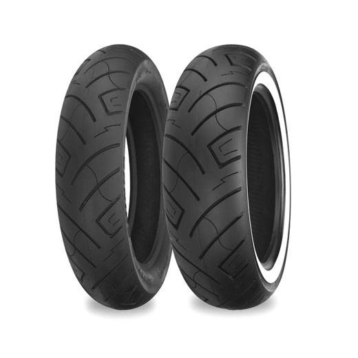 Shinko 777 130/90B16 73H  TYŁ BIAŁY BOK DOT1025