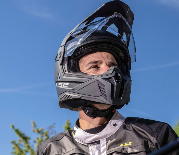 Kask Cross Enduro LS2 MX702 PIONEER II WHITE