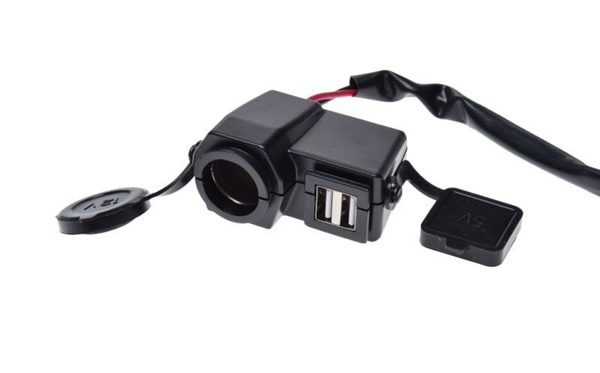 Gniazdo Zapalniczki 12V + Gniazdo USB AA9989B