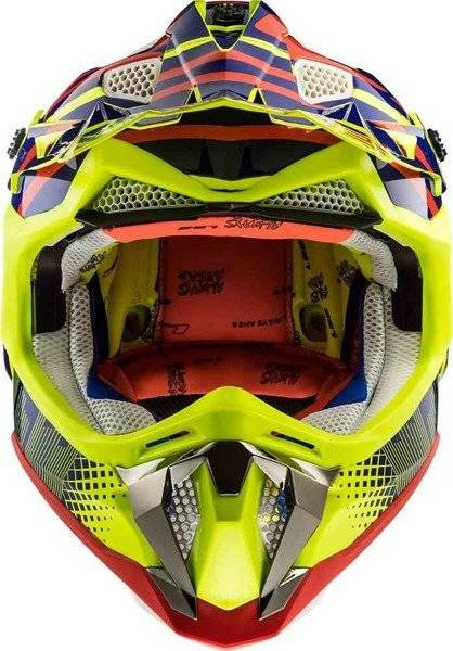 Kask Cross Enduro LS2 MX470 SUBVERTER BOMBER H-V YELLOW 