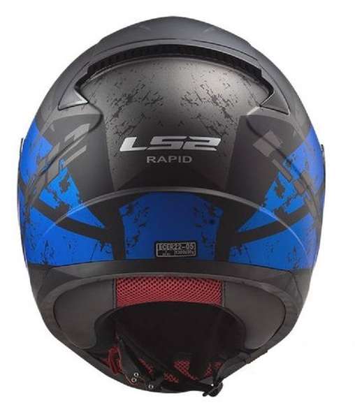 Kask LS2 FF353 RAPID DEADBOLT Black Blue