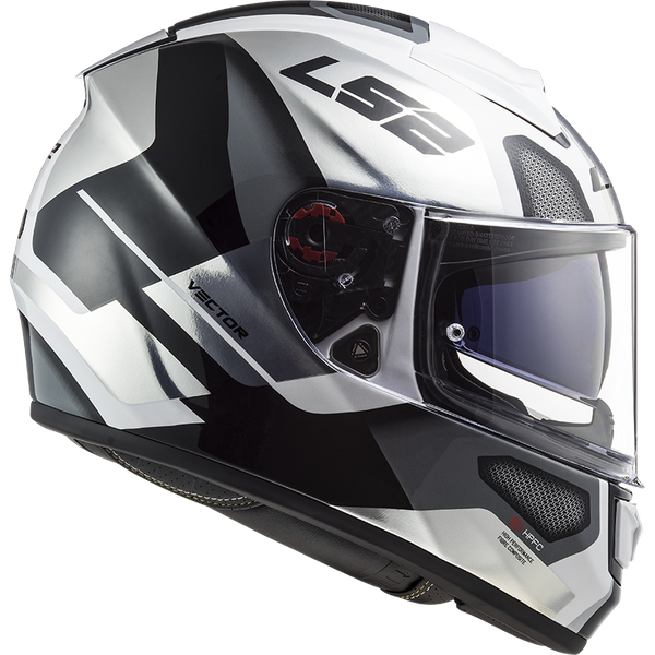 Kask LS2 FF397 VECTOR FT2 AUTOMAT WHITE TITANIUM