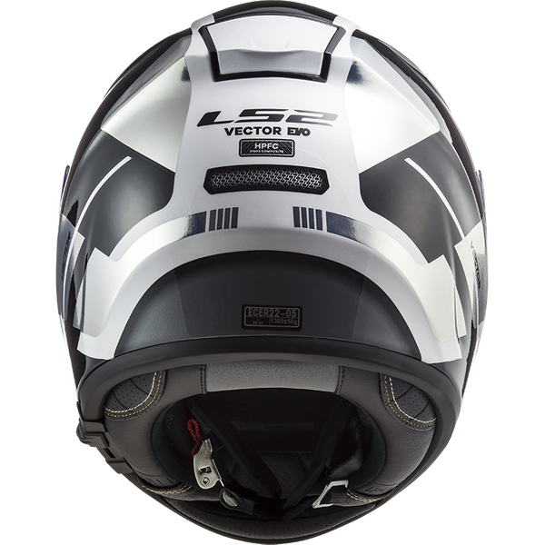 Kask LS2 FF397 VECTOR FT2 AUTOMAT WHITE TITANIUM