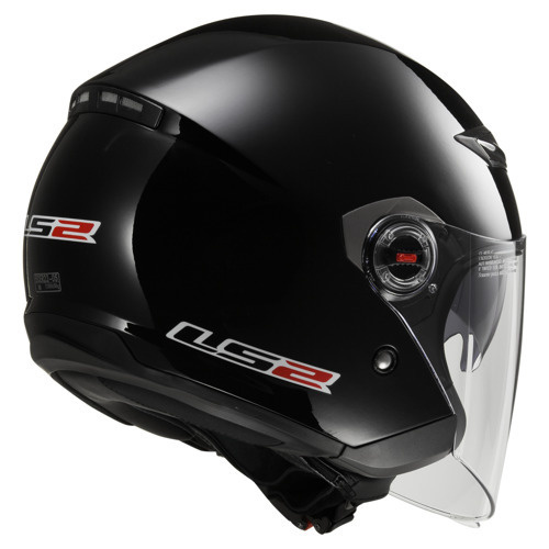 Kask LS2 OF569.2 TRACK GLOSS BLACK