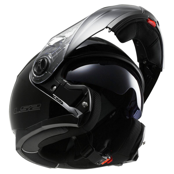 Kask LS2 szczękowy FF325 Strobe Solid Matt Black Czarny