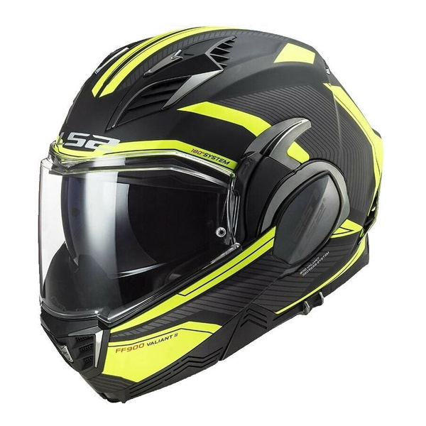 Kask Szczękowy LS2 FF900 VALIANT II REVO MATT BLACK H-V