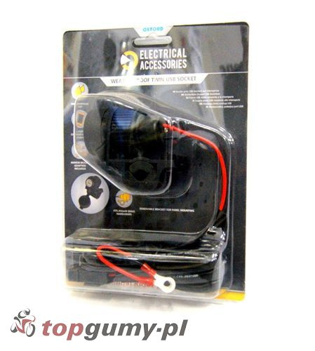 Oxford Gniazdo Zapalniczki 12V Wejście USB