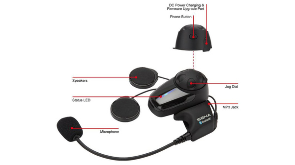 Sena Interkom Motocyklowy SMH10 Dual 900m (2 zestawy)